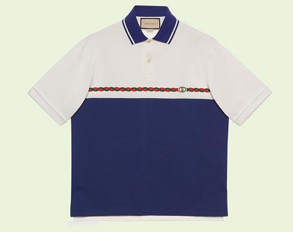 Áo Gucci Cotton Jersey Polo With Interlocking G