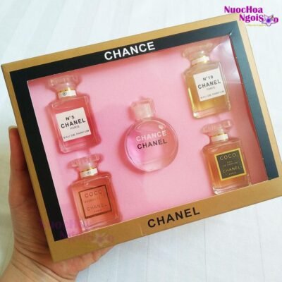 Set 5 Chai Nước Hoa Nữ Chanel Mini Chance