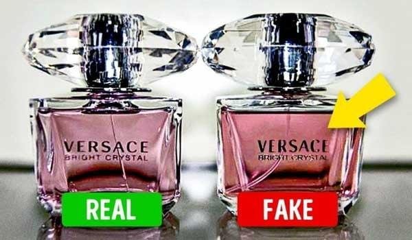 Phân biệt qua dung dịch nước hoa Versace