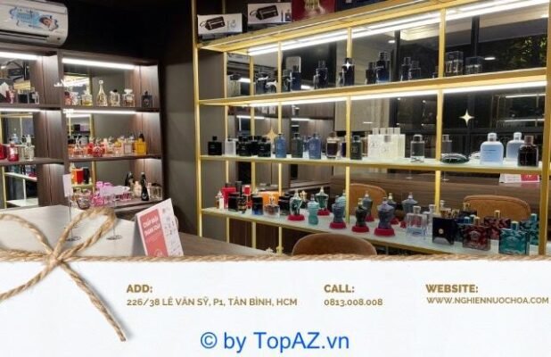 Top 10 shop nước hoa chính hãng tại TPHCM uy tín chất lượng